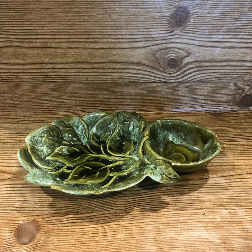 Calif Vintage Pottery Chip Dip tray